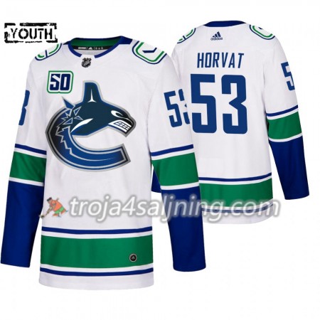 Vancouver Canucks tröja Bo Horvat 53 50th Anniversary 2019-2020 Adidas Vit Authentic - NHL Tröjor Barn Vancouver Canucks tröja Bo Horvat 53 50th Anniversary 2019-2020 Adidas Vit Authentic - NHL Tröjor Barn